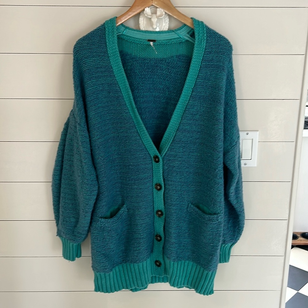 Free People Oversized Cardigan